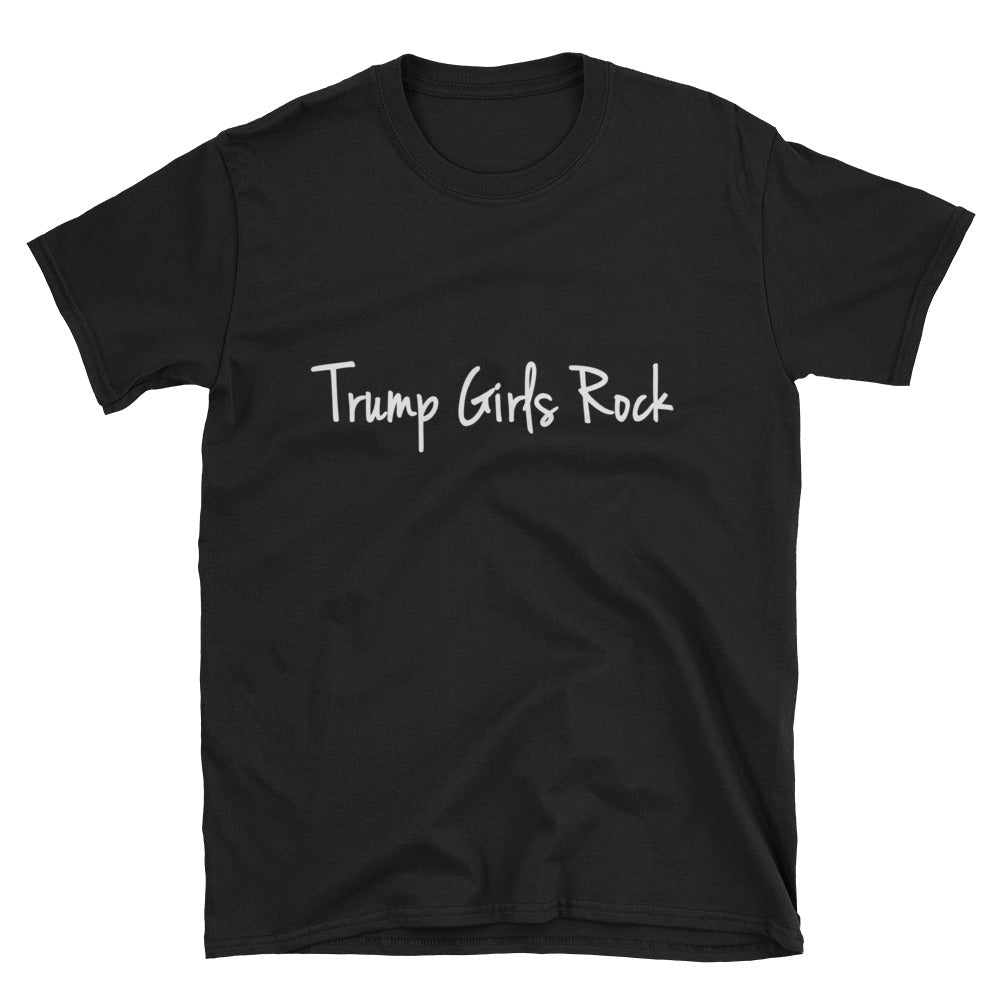 Trump Girls Rock Womens T Shirt - Miss Deplorable