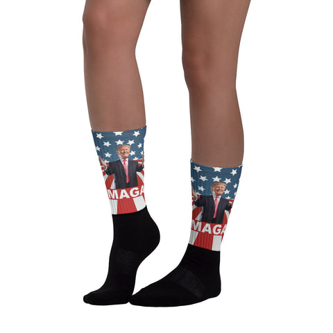 Make America Great Again Donald Trump "MAGA" Socks - Miss Deplorable