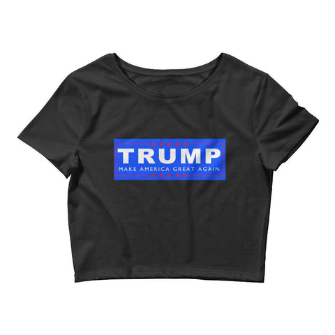 Donald Trump  "Make America Great Again" Crop Top - Trump Save America Store 2024
