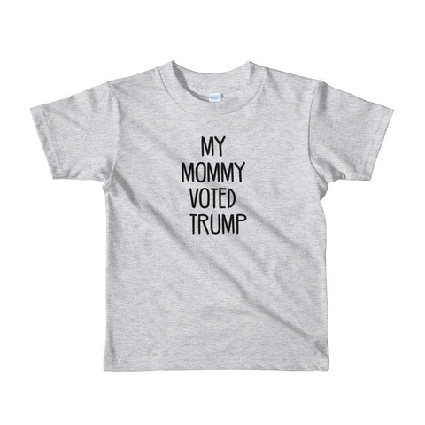 My Mommy Voted Trump! Donald Trump Short sleeve kids t-shirt - Miss Deplorable