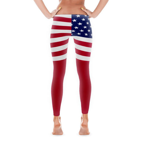 American Flag Leggings - Trump Store 2024