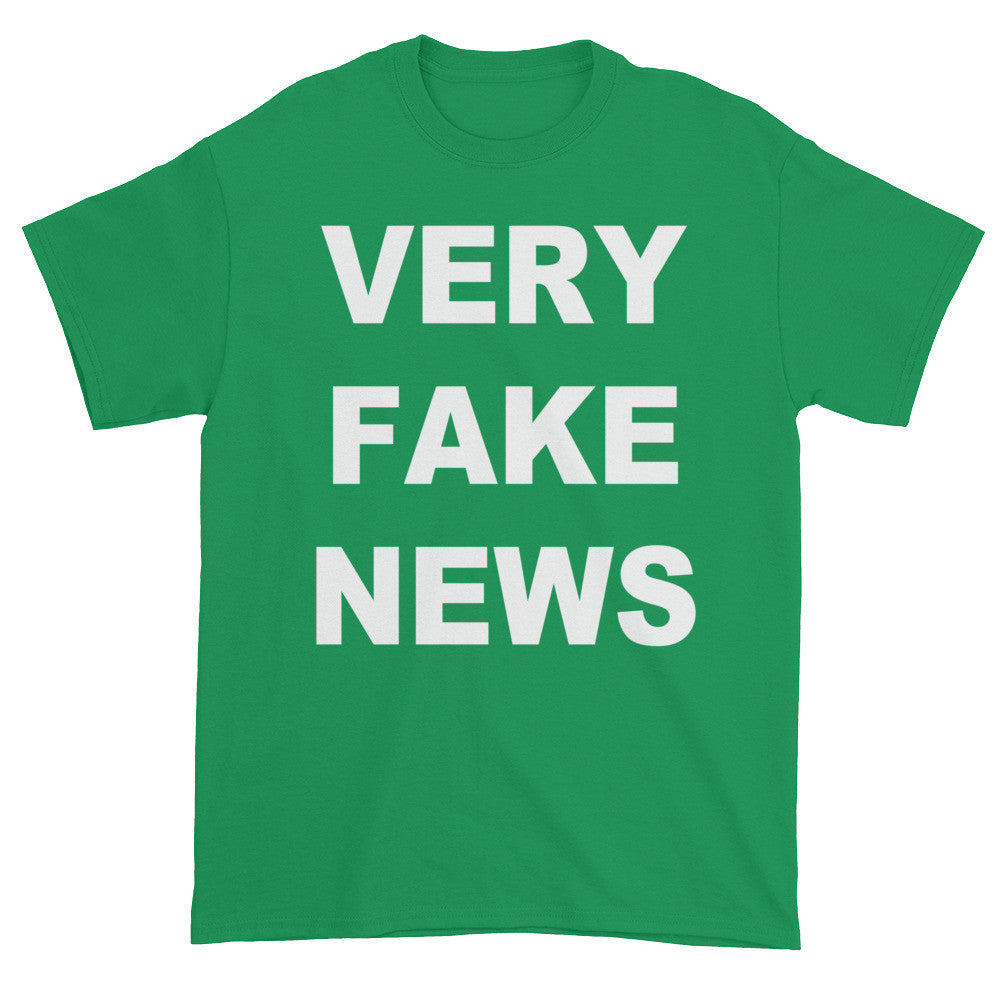 Very Fake News Donald Trump Jr T Shirt Green Womens T Shirt - Miss Deplorable