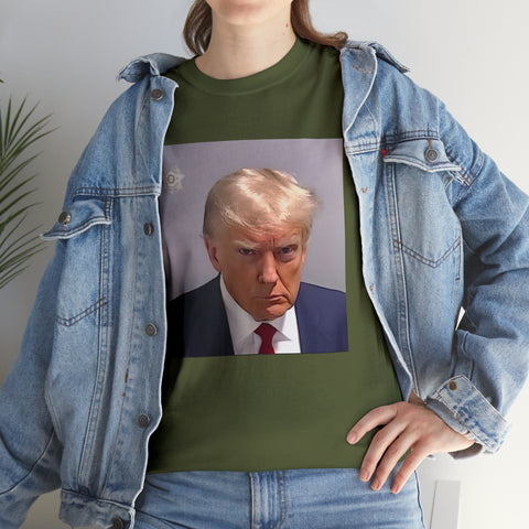 Trump Mugshot T Shirt, Donald Trump Official Mugshot Tee