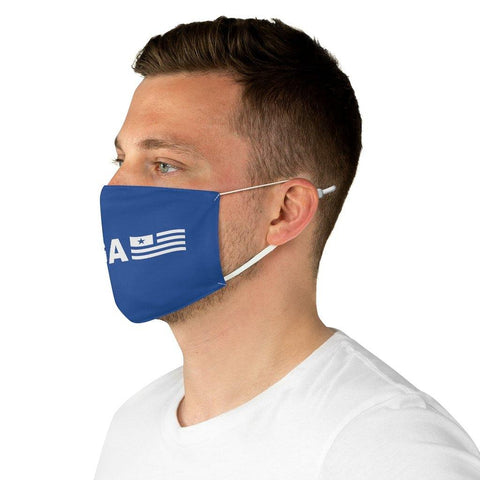Trump Blue MAGA Flag Face Mask - Trump Save America Store 2024