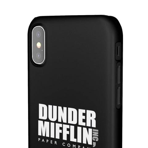 Dunder Mifflin Paper Company Iphone Cases - The Office TV Show - Trump Save America Store 2024