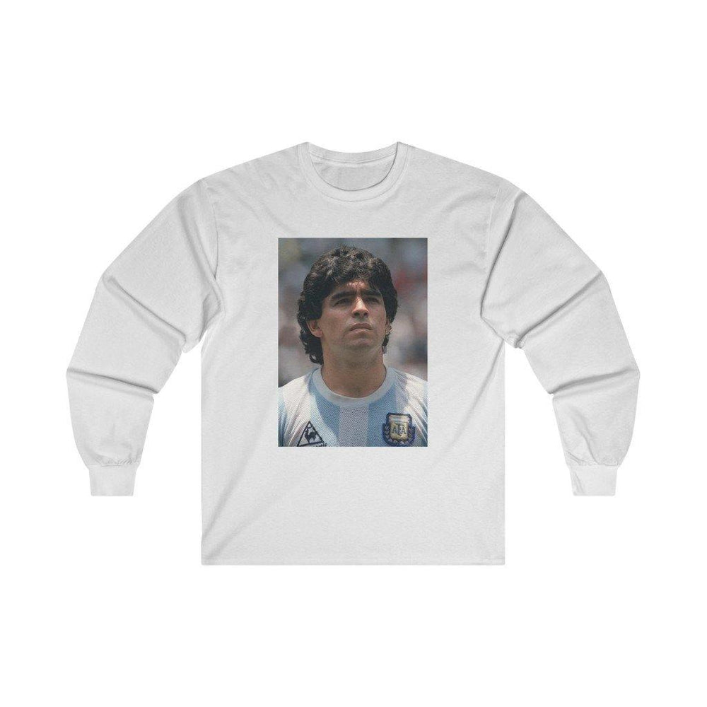Maradona Shirt Long Sleeve T-Shirt - Trump Save America Store 2024
