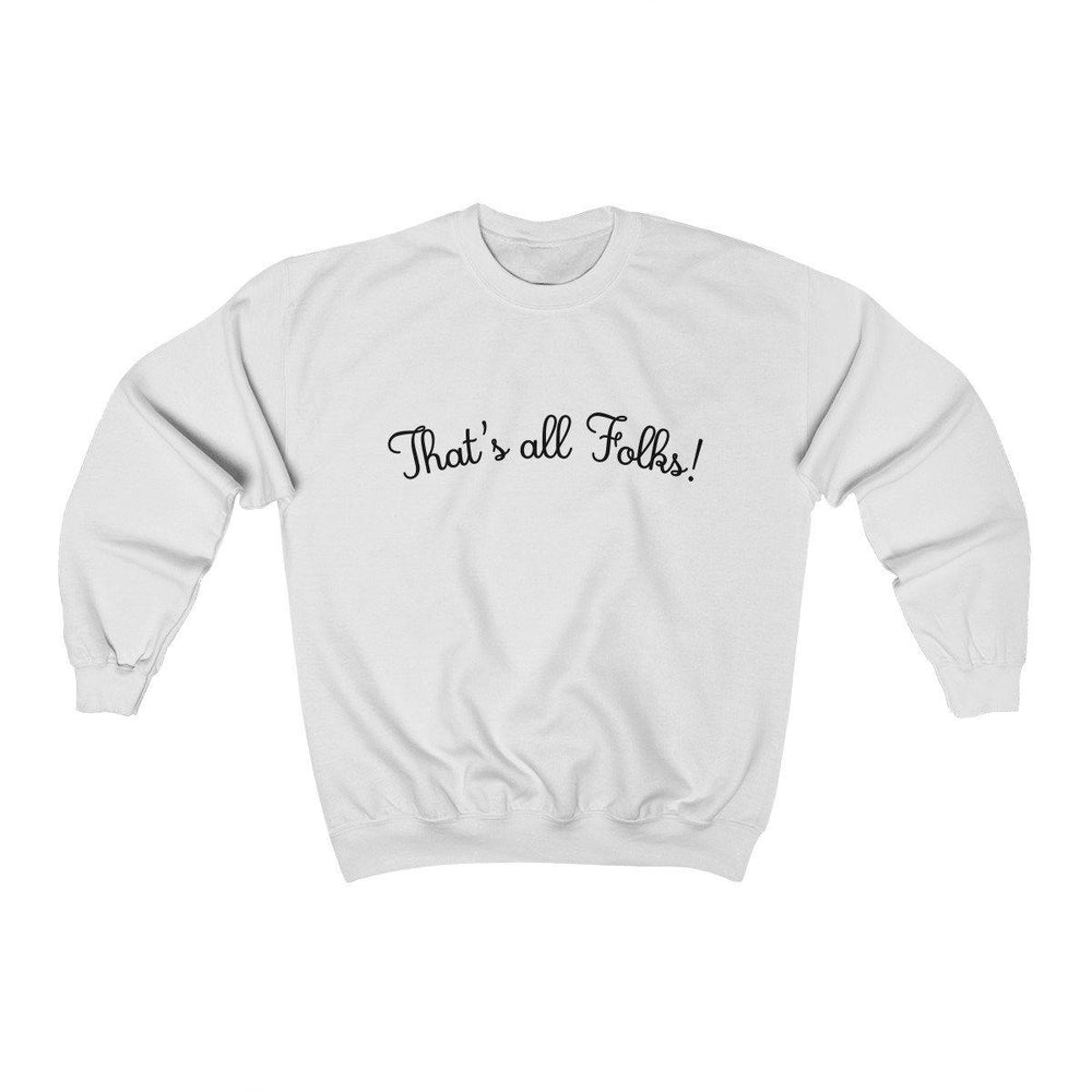 Anthony Davis shirt Thats All Folks Crewneck Sweatshirt - Trump Save America Store 2024