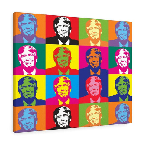 Trump Pop Art Canvas - Trump Save America Store 2024