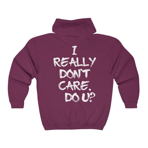 Melania Trump Jacket -  I Really Don't Care Do U Hooded Sweatshirt - Trump Save America Store 2024