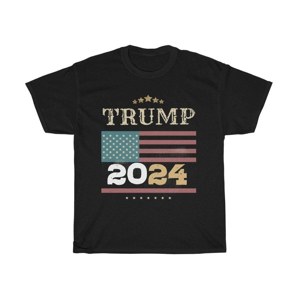 Trump 2024 American Flag T-Shirt - Trump Save America Store 2024