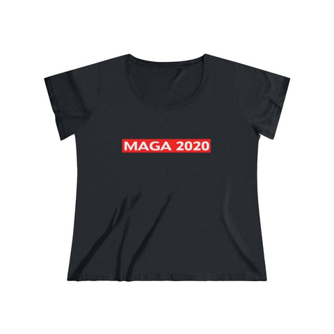 MAGA 2020 Plus Size T-Shirt - Womens Trump Curvy Tee - Make America Great Again Shirt - Trump Save America Store 2024
