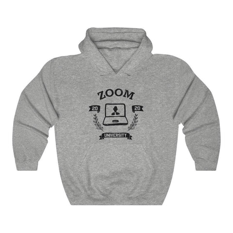 Zoom University Hoodie Hooded Sweatshirt - Trump Save America Store 2024
