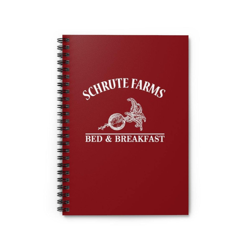 Schrute Farms Notebook - Beets Bed And Breakfast Notebook - Trump Save America Store 2024