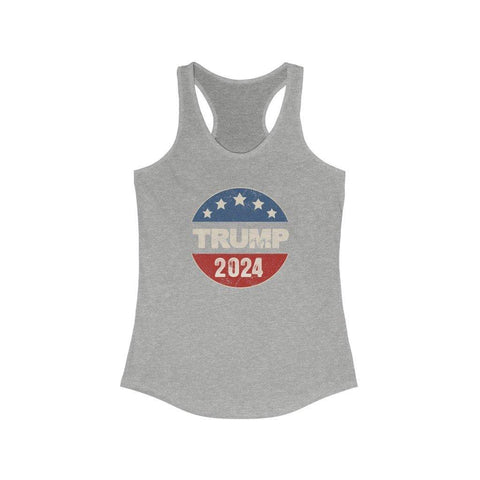 Trump 2024 Women's Vintage Racerback Tank - Trump Save America Store 2024