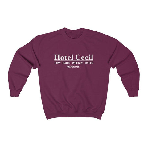 Hotel Cecil Shirt - Classic Sweatshirt - Trump Save America Store 2024