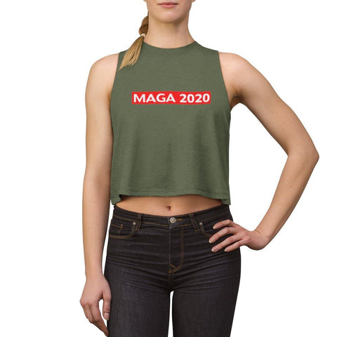 MAGA 2020 Crop Top - Womens Trump Cropped Shirt - Make America Great Again Shirt - Trump Save America Store 2024