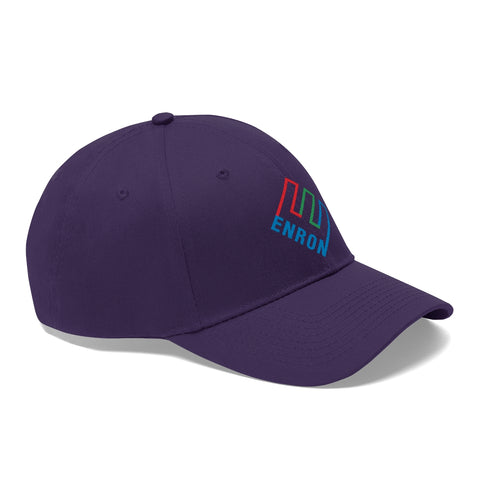 Enron Logo Hat Embroidered Baseball Cap