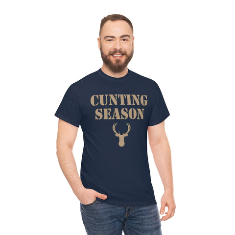 Cunting Season Shirt, Funny Hunting Tee (S-5XL) T-Shirt