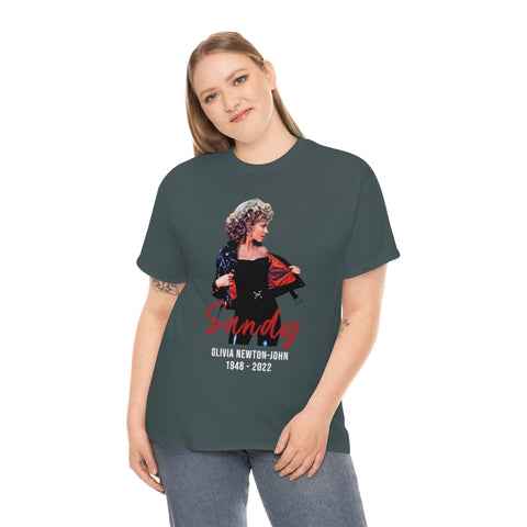 Olivia Newton-John Shirt, RIP Sandy Olivia Newton John Unisex (S-5XL) Tee