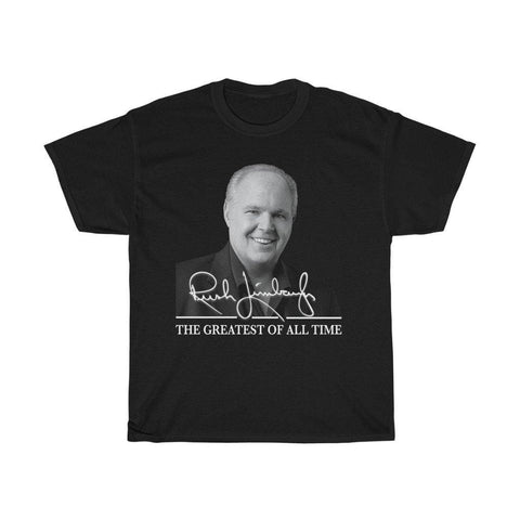 Rush Limbaugh Shirt - The Greatest Of All Time T-Shirt - Trump Save America Store 2024