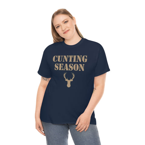 Cunting Season Shirt, Funny Hunting Tee (S-5XL) T-Shirt