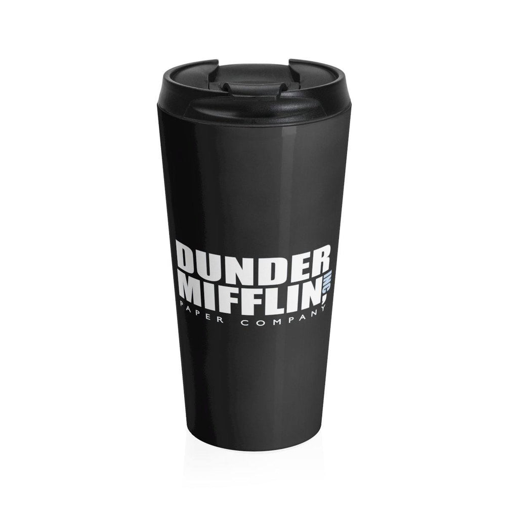Dunder Mifflin Stainless Steel Travel Mug - Trump Save America Store 2024