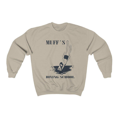 Muffs Diving School Shirt Crewneck Sweatshirt - Trump Save America Store 2024