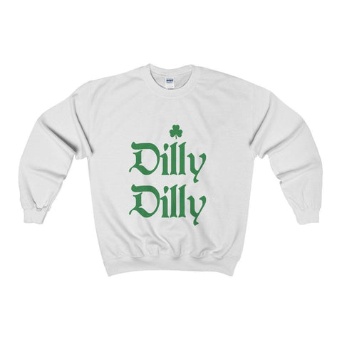 Dilly Dilly Irish Shamrock St Patricks Day Sweatshirt - Trump Save America Store 2024