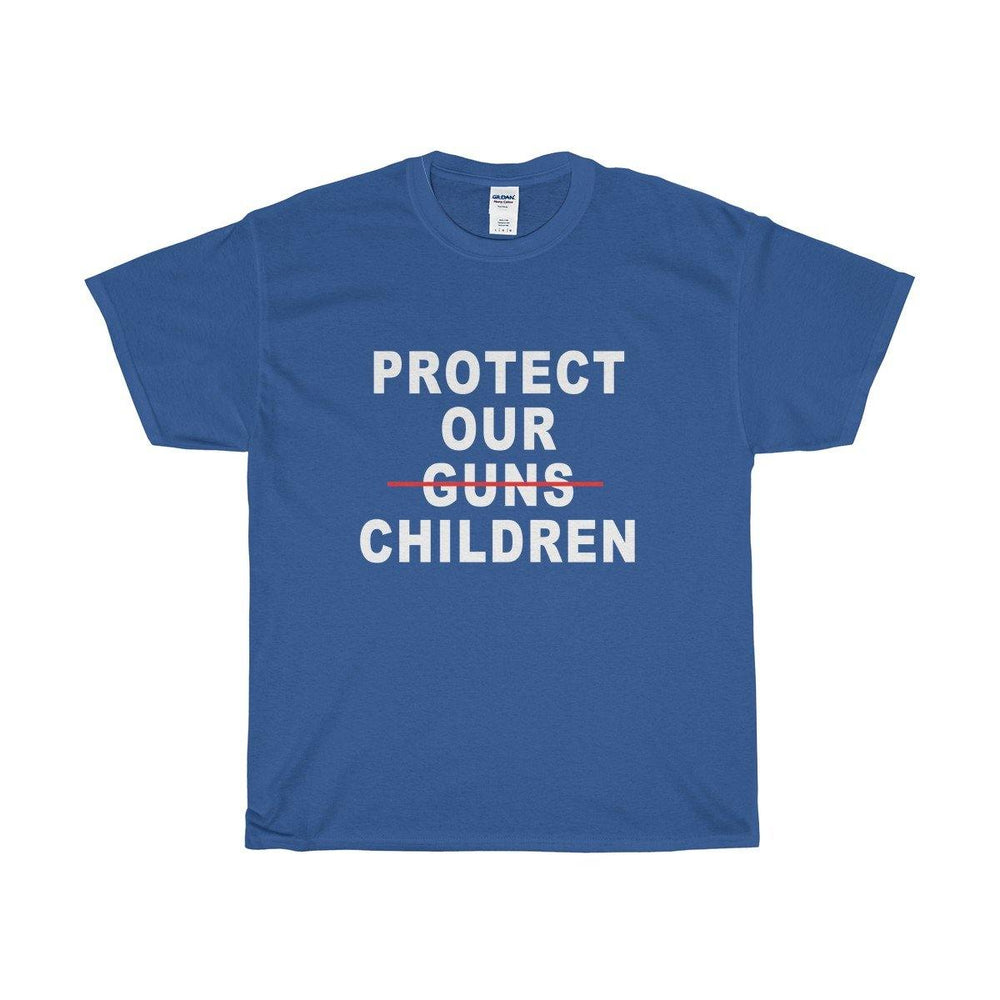Protect Our Guns Children T Shirt - As Worn By Khalid - Gun Control Tshirts - Trump Save America Store 2024