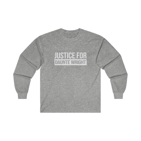 Daunte Wright T-Shirt - Justice For Dante Wright Long Sleeve Shirt - Trump Save America Store 2024