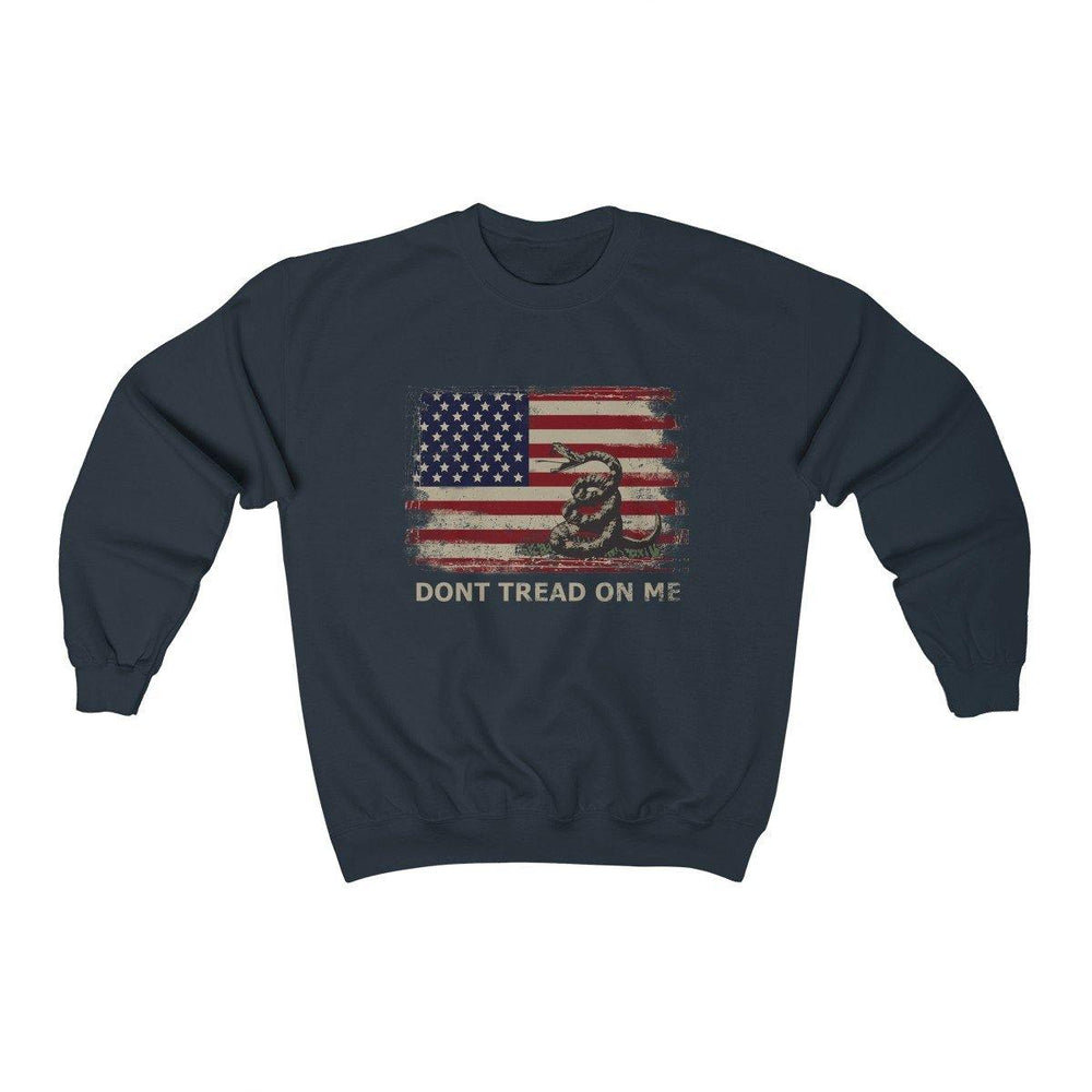 Dont Tread On Me Shirt - Gadsden Flag Sweater - Chris Pratt Crewneck Sweatshirt - Trump Save America Store 2024