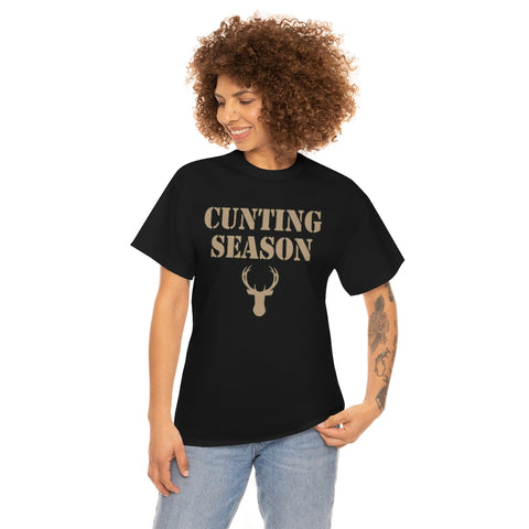 Cunting Season Shirt, Funny Hunting Tee (S-5XL) T-Shirt