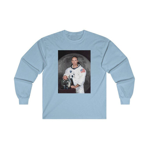 Michael Collins Shirt - Apollo 11 Astronaut Tee S - 2XL Long Sleeve Tee - Trump Save America Store 2024