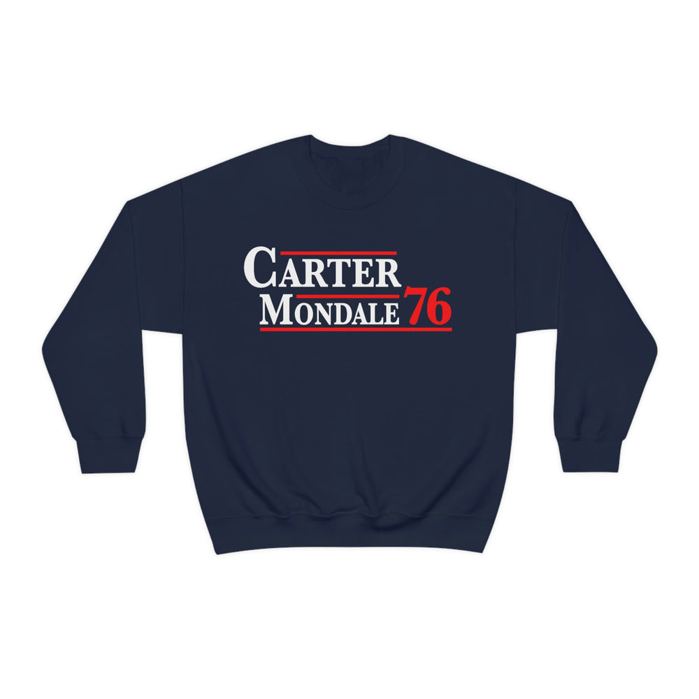 Carter Mondale Shirt, Jimmy Carter 76 Retro Campaign Sweatshirt