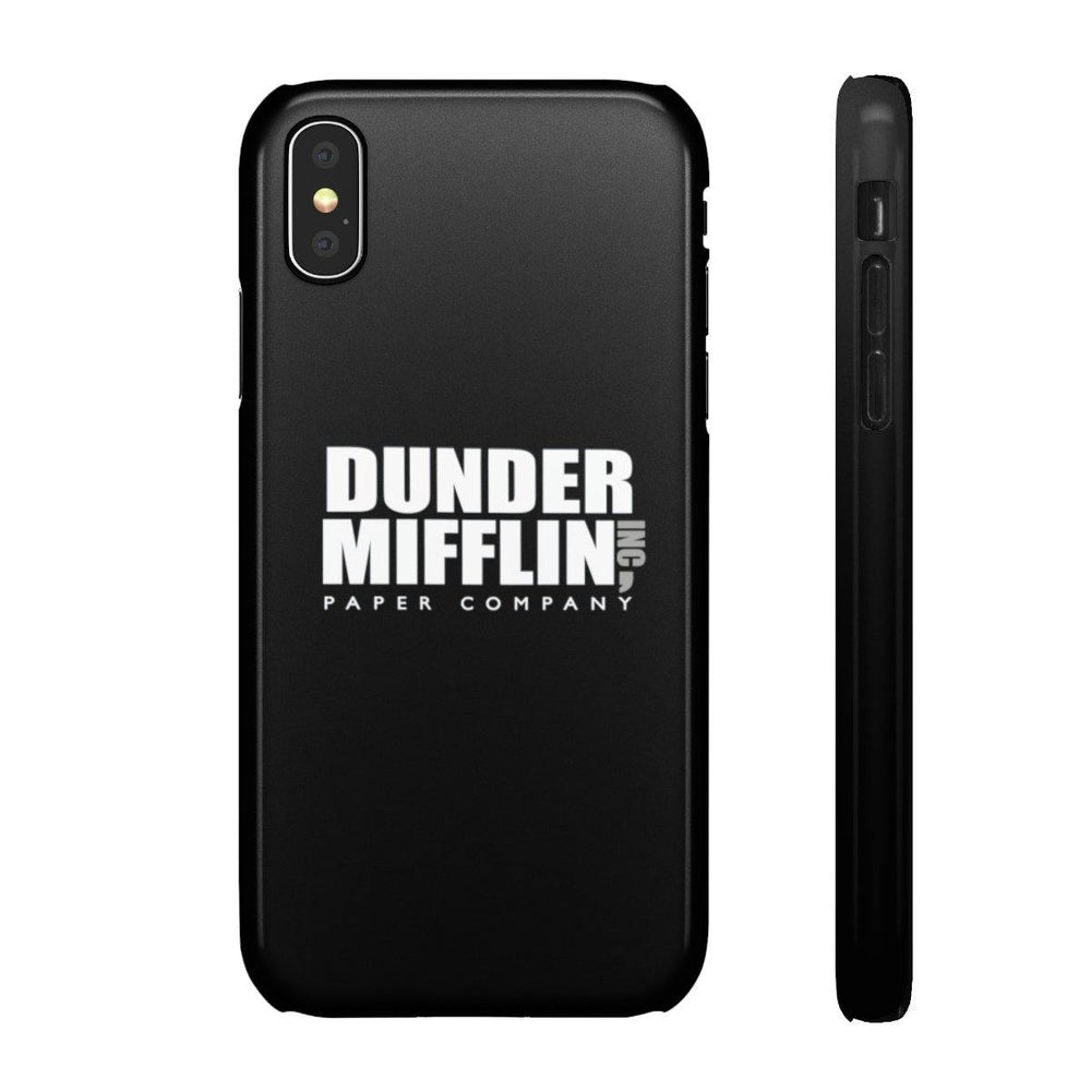 Dunder Mifflin Paper Company Iphone Cases - The Office TV Show - Trump Save America Store 2024