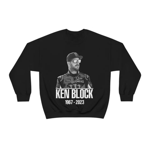 Ken Block Shirt, Legend 43 Ken Block Long Sleeve Sweatshirt