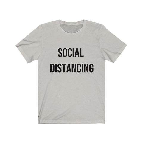 Social Distancing  -T-Shirt  - Social Distancing Mens Womens Shirt - Trump Save America Store 2024