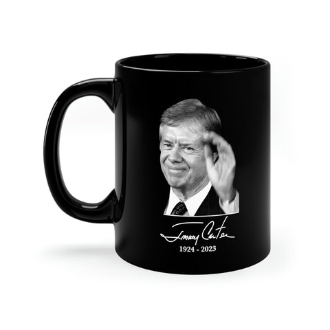 Jimmy Carter Mug 39th President Commemorative 11oz Black Mug