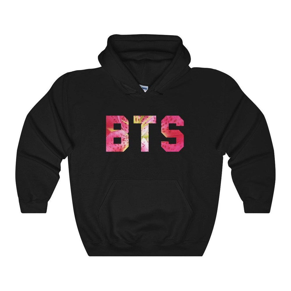 BTS Hoodie - Bts Oriental Flowers Hooded Sweatshirt - BTS Merch - BTS Army Hoodie - Trump Save America Store 2024