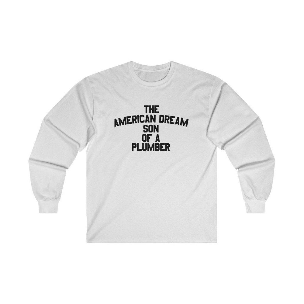 Son Of A Plumber Long Sleeve T Shirt - Trump Save America Store 2024