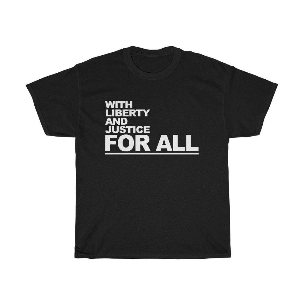 With Liberty And Justice For All Shirt - Daunte Wright T-Shirt - Trump Save America Store 2024