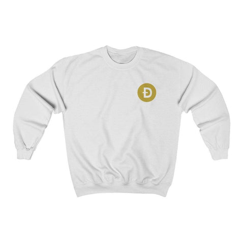 Dogecoin Shirt | Crypto Sweater | To The Moon | Cryptocurrency Dogecoin Pocket Sweatshirt - Trump Save America Store 2024
