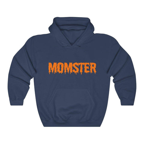Halloween Mom Hoodie - Funny Womens Momster Hooded Sweatshirt - Halloween Gifts For Mom Shirt - Trump Save America Store 2024