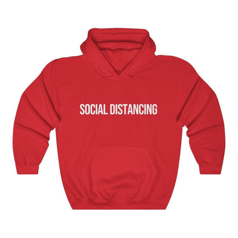 Social Distancing Hoodie - Social Distancing Expert Mens Womens Hooded Sweatshirts - Trump Save America Store 2024