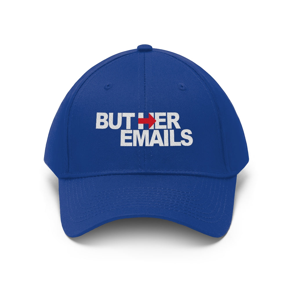 Bur Her Emails Hat, Hillary Clinton Embroidered Baseball Cap