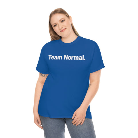 Team Normal T Shirt, Short Sleeve Unisex Tee