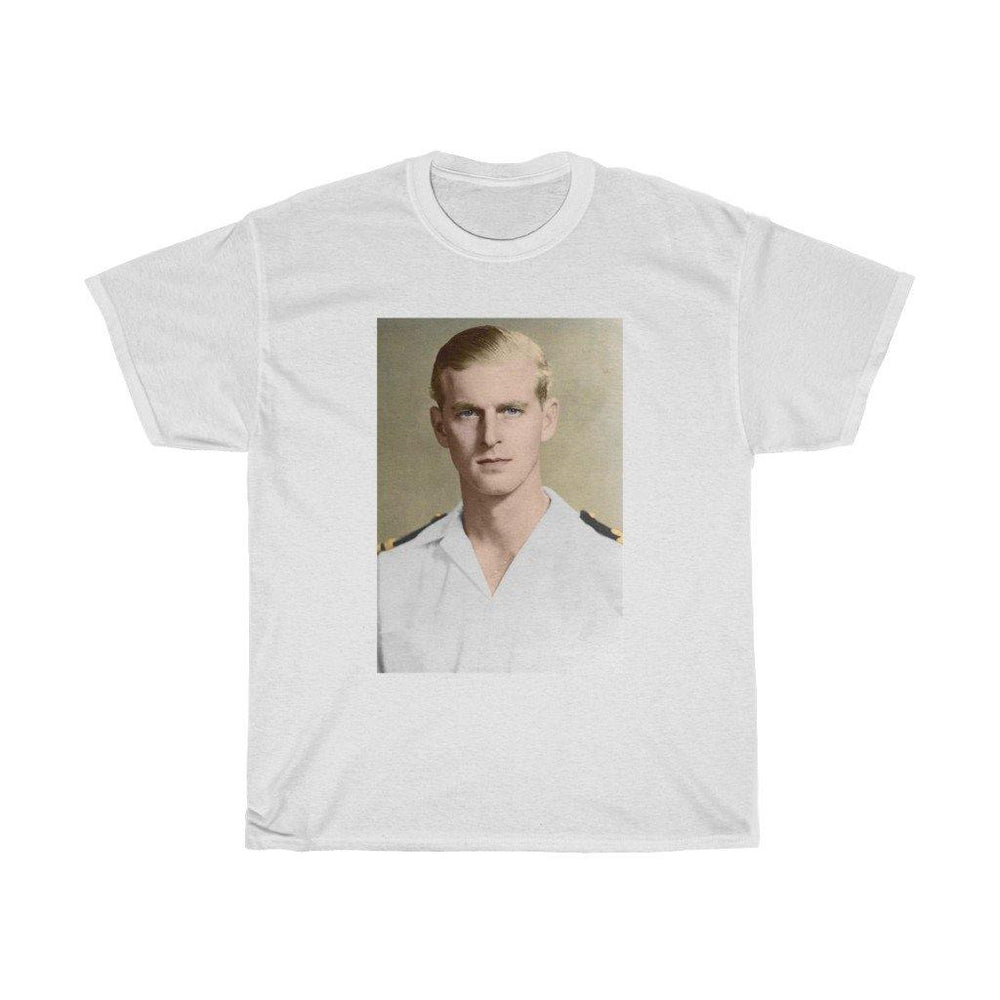 Copy of Young Prince Philip T-Shirt - Duke of Edinburgh Shirt - Trump Save America Store 2024