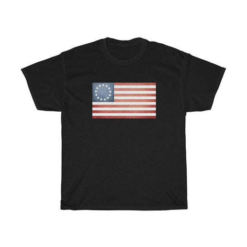 Betsy Ross Flag T Shirt - Trump Save America Store 2024