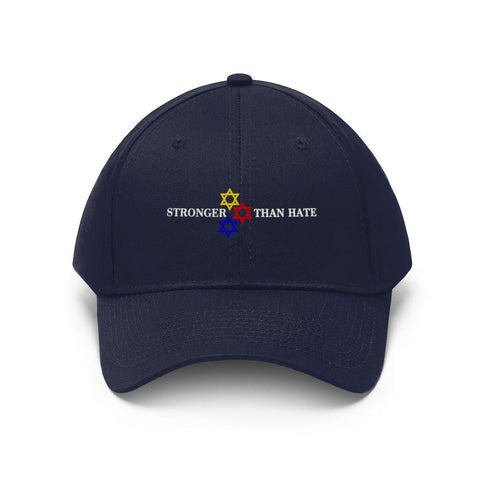 Love Is Stronger Than Hate Baseball Hat Star Of David Cap - Trump Save America Store 2024