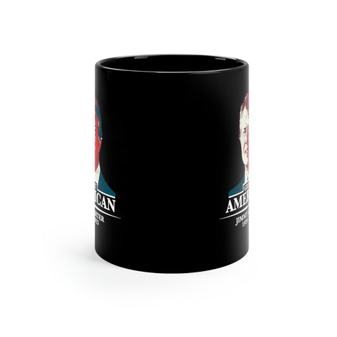 Jimmy Carter Mug, Great American 11oz Black Mug